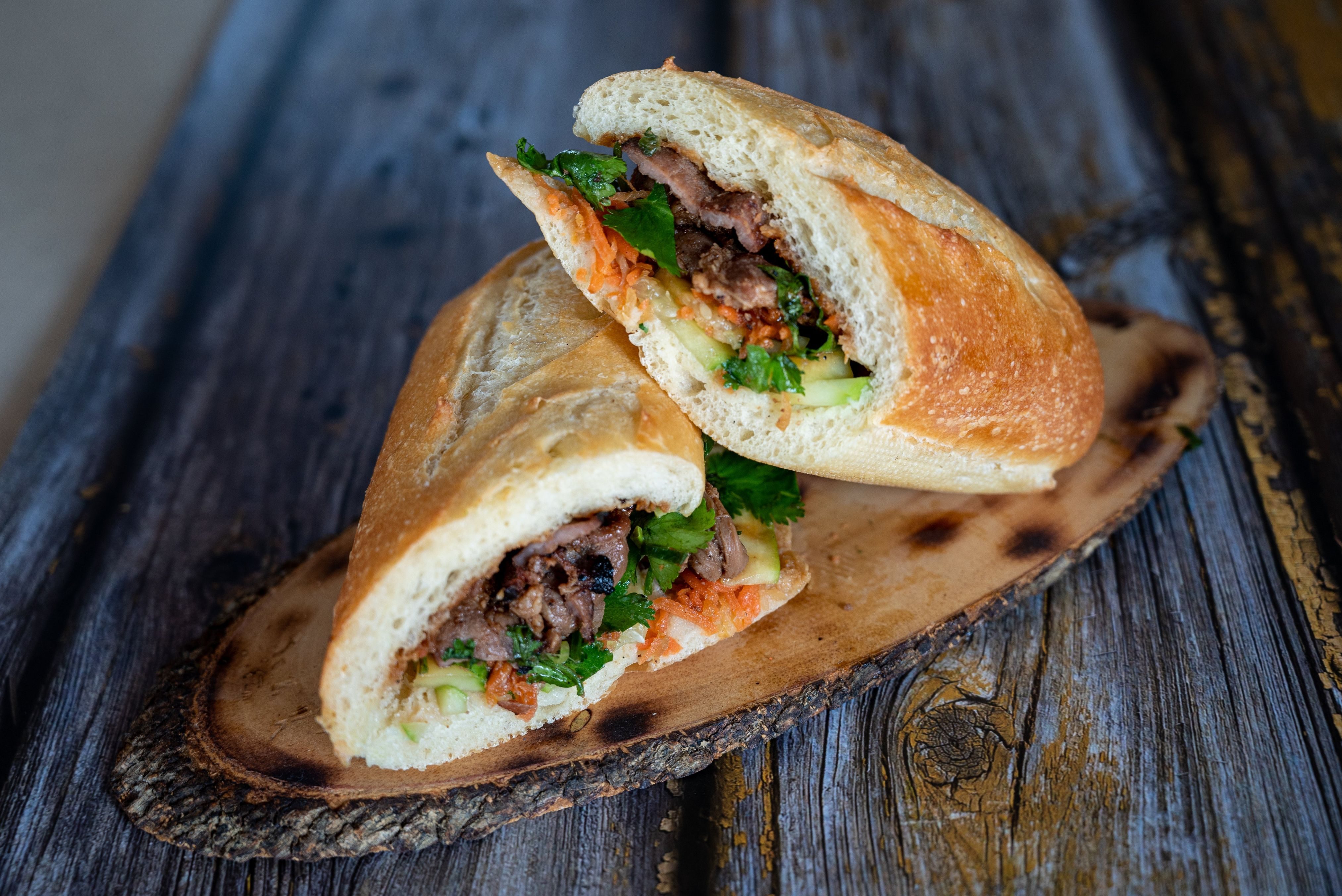 Grilled Pork Banh Mi.
