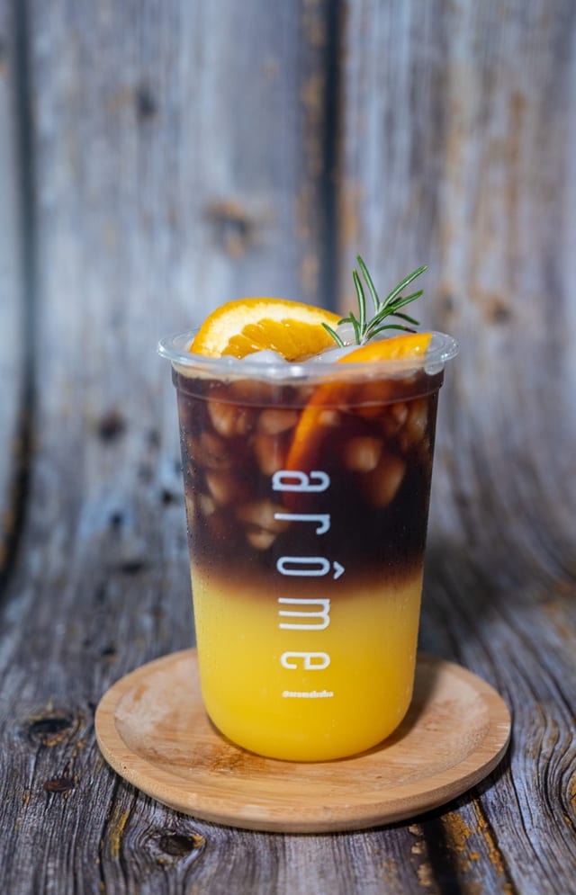 Orange Americano.