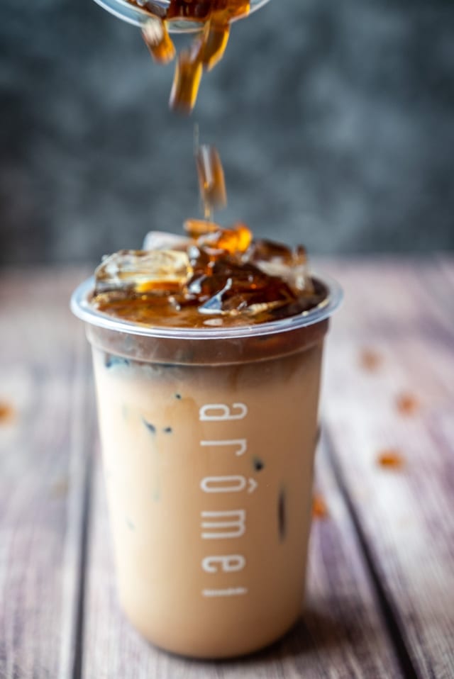 Milk Tea Americano.