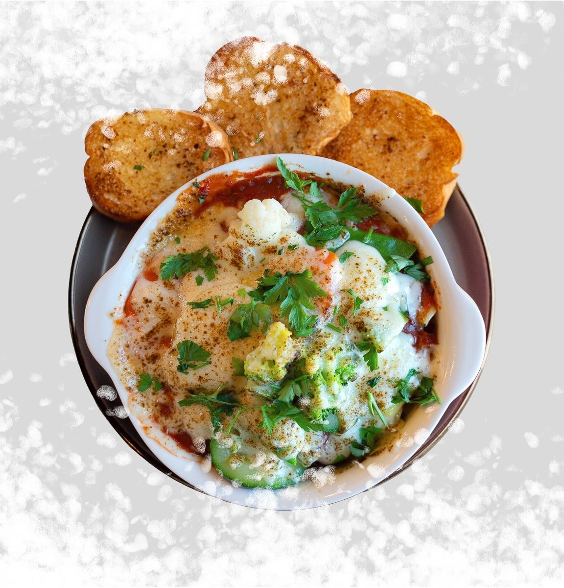 Vegetable Penne in Marinara Sauce.